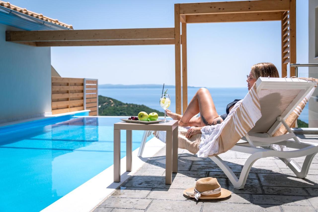 Horizon Ionian Villas Perdika  Eksteriør billede