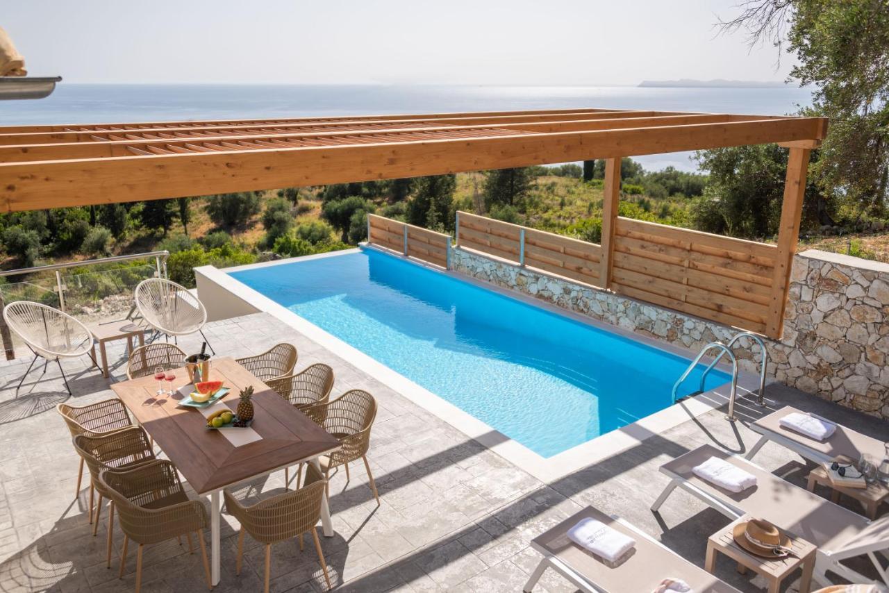 Horizon Ionian Villas Perdika  Eksteriør billede