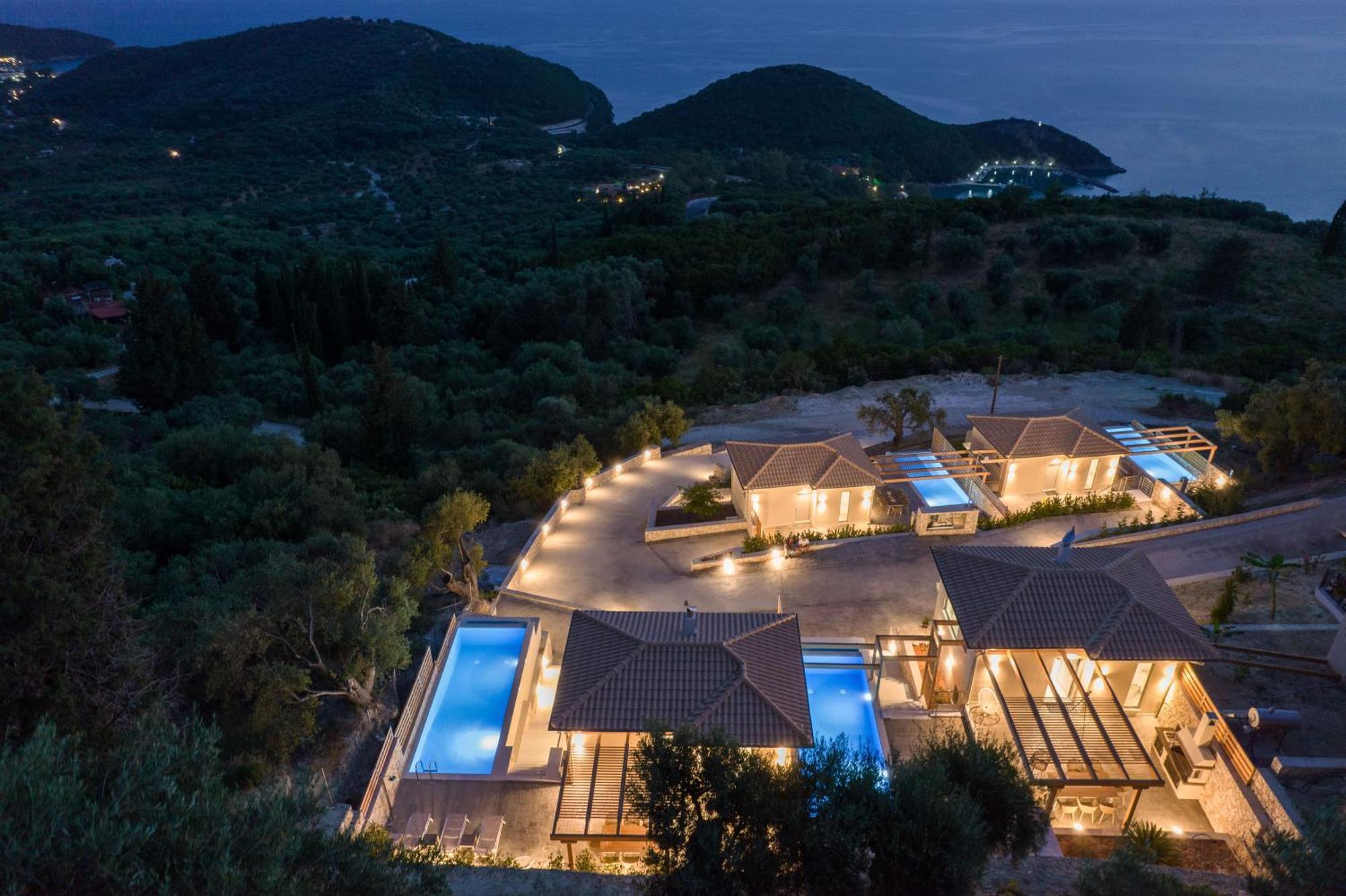 Horizon Ionian Villas Perdika  Eksteriør billede